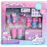 Martinelia Little Unicorn Nail&amp;Lip SET With Tinbox set pentru copii 3+