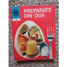 Preparate din Oua - Valeria Petrescu - Carte de Bucate, Gastronomie, Limba Romana, Editura Ceres, 1976, Retete Oua