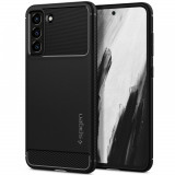 Husa pentru Samsung Galaxy S21 FE 5G - Spigen Rugged Armor - Black