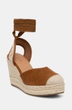 U.S. Polo Assn. espadrile STEFY culoarea maro, toc pana, STEFY001W/5HT2