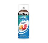 Spray vopsea lemn / metal, Oskar Diamond Gloss, maro deschis, interior / exterior, 400 ml