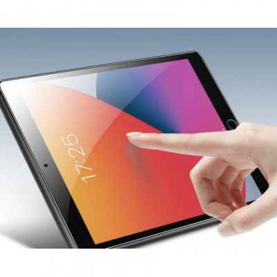 Folie Protectie ecran antisoc, Full Glue ,Tableta Samsung Galaxy Tab S7 Lite 11&amp;quot;, Ceramica, Full Face , Transparent Blister foto