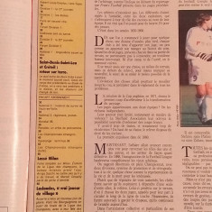 Revista fotbal - "FRANCE FOOTBALL" (10.12.1996)