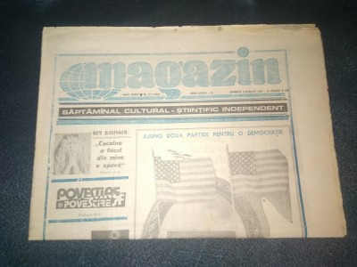 REVISTA MAGAZIN 3 AUGUST 1991 foto