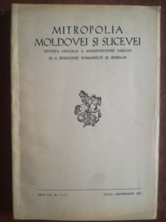 Mitropolia Moldovei si Sucevei 1984