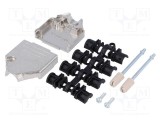 Carcasă MH CONNECTORS pentru conectori D-Sub 15pin și D-Sub HD 26pin