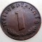B.084 GERMANIA 1 REICHSPFENNIG 1938 D