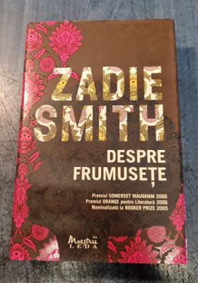 Despre frumusete Zadie Smith foto