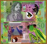 RARR : KAMBERRA - FANTASY NOTE - 50 NUMISMAS 2013 , COMM - UNC / POLIMER