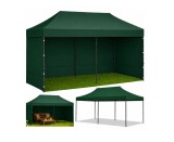 Pavilion de gradina, verde, 3 x 6 m, Lean 29333