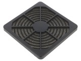 Filtru plastic &Oslash;120mm negru 1 set cu fixare prin șurub