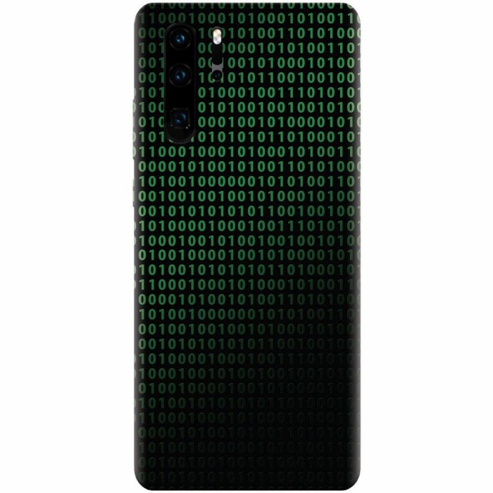 Husa silicon pentru Huawei P30 Pro, Binary Code