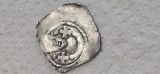 Pfennig argint de Friesach , Eberhard II ( 1200 - 1246 ) , Arhiepiscopia Salzburg , 0,78 grame