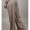 PANTALONI LUNGI CADERE USOARA CU ELASTIC IN TALIE FERRATO Bej M-L