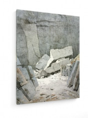 Tablou pe panza (canvas) - Caspar David Friedrich - Quarry - 1813 (Dimensiuni... foto