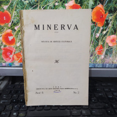 Minerva, Revistă de sinteză culturală, anul II no. 2, Iași 1928, 179