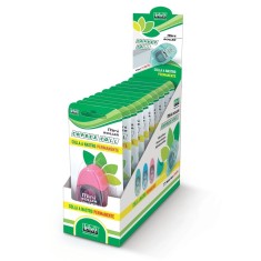 Mini banda adeziva, 3 culori (10 blistere/ display)