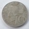 Austria 10 schilling 1959 argint