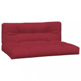 Cumpara ieftin Perne de paleti, 2 buc., rosu vin, material textil