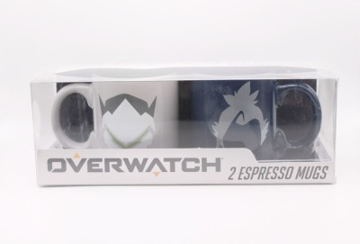 Overwatch set 2 cani cafea espresso 110 ml - noi foto