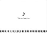 Music Note Cards