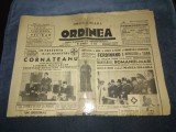 ZIARUL ORDINEA 7 FEBRUARIE 1939