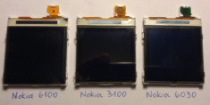 Display original Nokia 6100,3100,3120,3200,5100,6220,6610,6610i,6800,7210,7250 foto