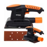 Slefuitor orbital pentru lemn, metal si plastic, cu talpa dreptunghiulara, 450 W, Kraft