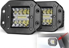 Set 2 Proiectoare,Auto,Led Bar,Offroad Incastrabile in Bara,Calitate Superioara,Produse pentru U.S.A foto