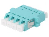 Conector fibră optică cuplă duplex multimod LC