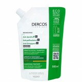 Șampon anti-mătreață Vichy Dercos pentru păr uscat Eco, rezervă 500 ml