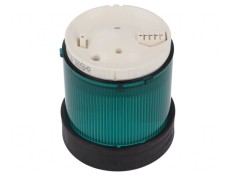 Semnalizator Luminos Verde IP65 BA15D 0-250V