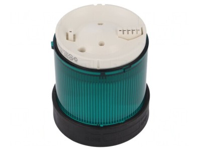 Semnalizator Luminos Verde IP65 BA15D 0-250V foto