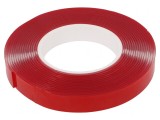 Bandă dublă adezivă acril 19mm x 5,5m 2mm