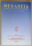 TEOLOGIA , REVISTA TEOLOGICA IN LIMBILE GREACA , FRANCEZA , GERMANA , ENGLEZA , APARUTA LA ATENA , NR. 73 , 2002