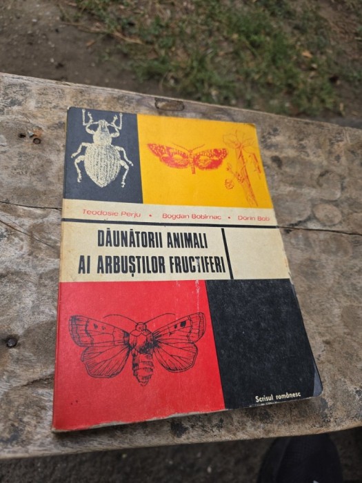 Dăunători animali ai arbuștilor fructiferi - Teodosie Perju, Bogdan Bobirnac, Dorin Bob