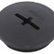 Capac de Protecție Negru Poliamidă 8mm IP56