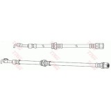 Furtun frana Chevrolet Lacetti (J200), Nubira (J100), punte spate, Stanga, TRW