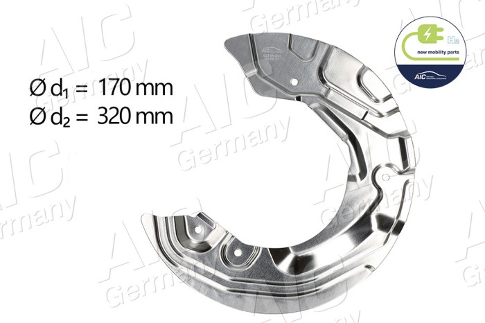 AIC 55739 Calitatea originală AIC protectie stropire,disc frana