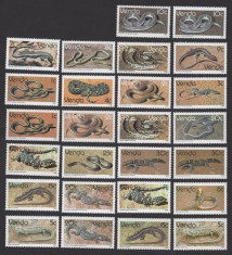VENDA 1986 FAUNA REPTILE SERPI SOPARLE