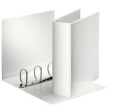 Caiet mecanic Esselte Panorama PP/PP A4 mecanism 4DR inel 60 mm alb