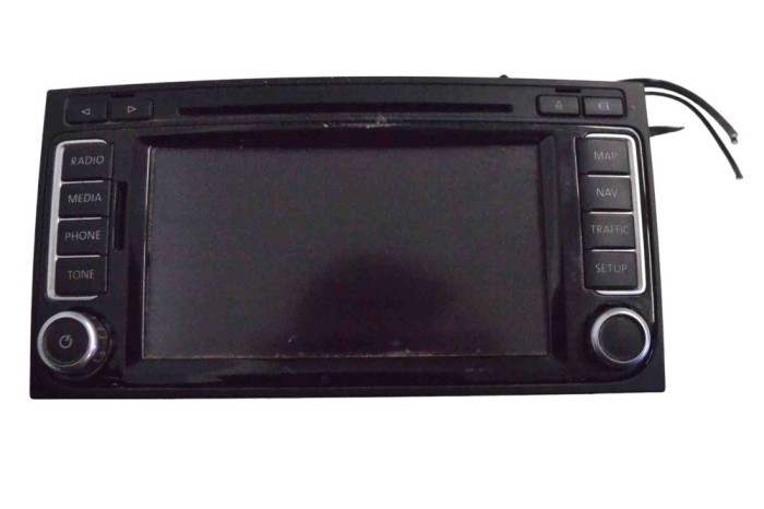 Unitate radio CD navigație VW TOUAREG 7LA, 7L6, 7L7 2010 OEM: Off-road | 16441115