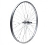 Roata spate simpla, frana janta, 28&quot;, culoare argintie Cod:AWR2811