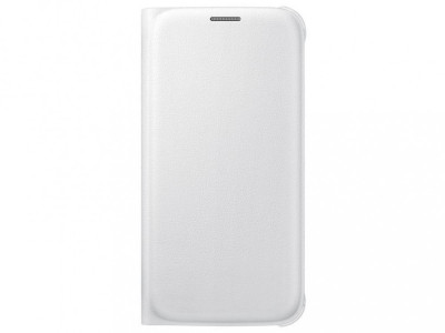 Husa Book Case Samsung Galaxy S6 Edge g925 White foto