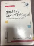 Septimiu Chelcea-Metodologia cercetarii sociologice Editia a treia