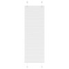 Jaluzea plisata alb 40x100 cm Latime tesatura 39,4cm poliester