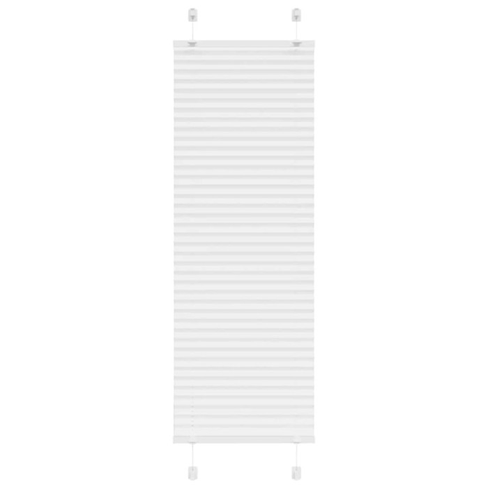 Jaluzea plisata alb 40x100 cm Latime tesatura 39,4cm poliester
