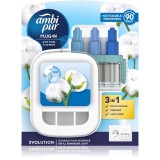 AmbiPur 3volution Cotton Flower odorizant electric cu rezerv&atilde; 20 ml