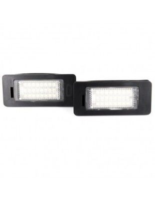 Lampi numar led BMW E39, E60, E70, E90, F10, F30, F25 foto