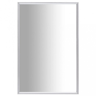 Oglindă, argintiu, 60x40 cm foto